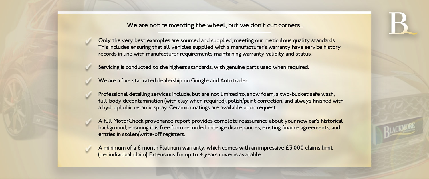 About Blackmore Automotive
